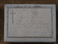 Struma Military Cemetery - McNamara, M